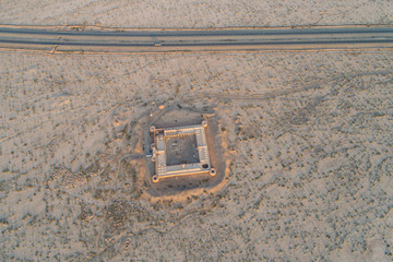 Fototapeta premium Deyr Gachin Caravansary, Qom, Iran