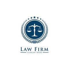 Law Firm,Law Office, Lawyer services, Luxury vintage crest logo, Vector logo template