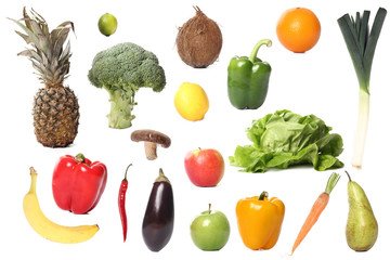 Lovely fruit and vegetables