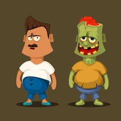 zombie and non zombie