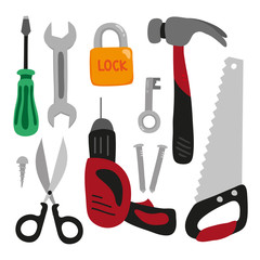 Obraz premium tool collection design