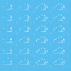 Clouds background colorful design vector illustration icon