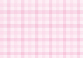 ガンクラブチェック-淡いピンク