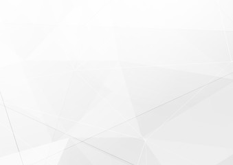 Obraz premium Grey futuristic abstract geometrical design layout