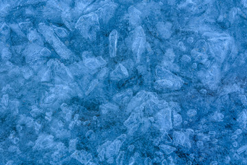 Texture of the ice for the background