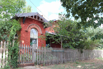 NEWSTEAD, AUSTRALIA - April 27, 2016: The former Post Office building in Newstead, Victoria, Australia