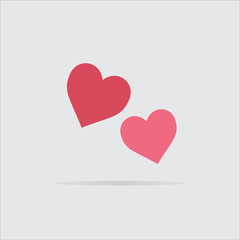 heart icon vector