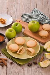 Apple pies. 