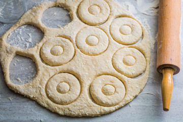 Traditionally sweet donuts made of fresh ingredients