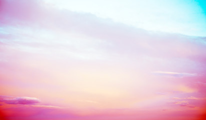 Color sky summer backround