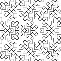Design seamless monochrome zigzag pattern