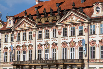 Building of Narodni Galerie in Prague