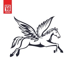 Pegasus vector illustration