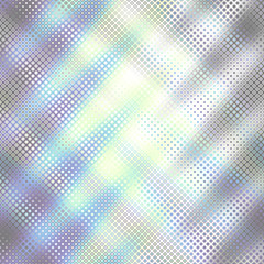 Geometric abstract pattern in low poly pixel art style. Polka dot pattern on low poly background. Vector image.