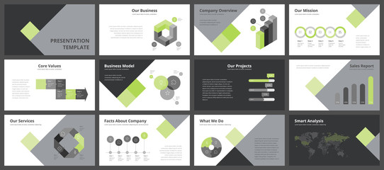 Business presentation templates