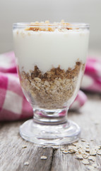 yaourt au petit déjeuner 