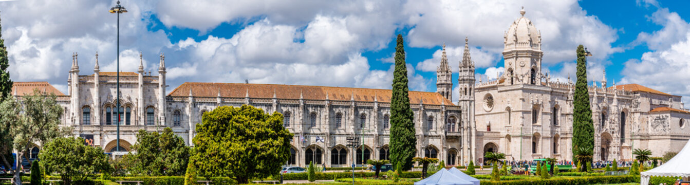 Ansicht des Hieronymusklosters in Lissabon,Portugal