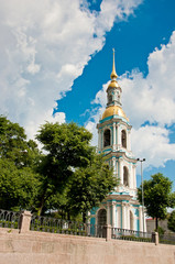 St. Nicholas Naval Cathedral in Saint Petersburg