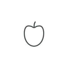 apple icon. sign design
