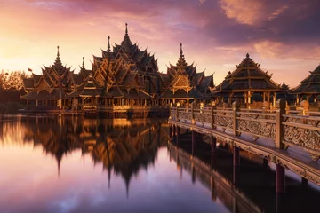 Deurstickers Temple Thaïlande © Beboy