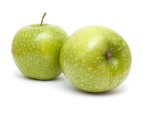 green apple isolated