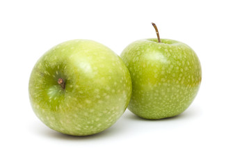 green apple isolated