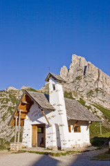 Kapelle auf dem Falzaregopass