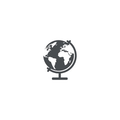 globe icon. sign design