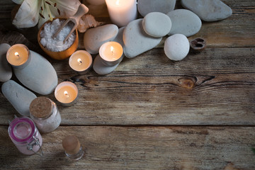 Beautiful composition of spa