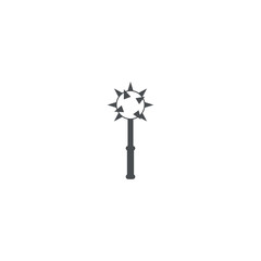 mace icon. sign design