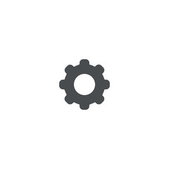 cogwheel icon. sign design