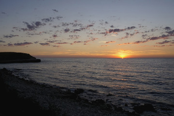 Black sea, Chersonese, Sevastopol, Crimea, Russia. 