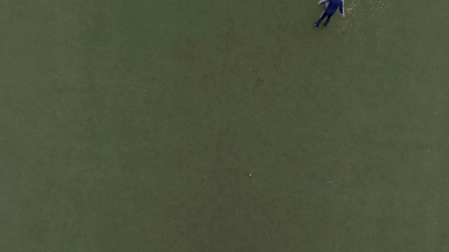 a bird's-eye Stadium