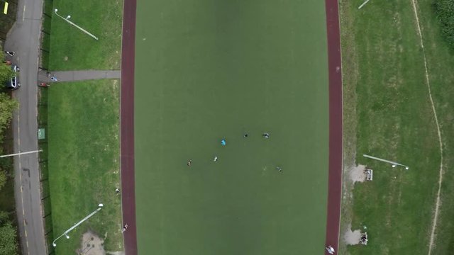 a bird's-eye Stadium