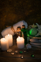 Beautiful composition of spa