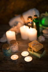 Beautiful composition of spa