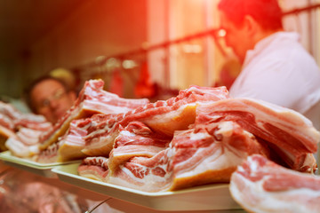 meat-packing plant sausage production sausage sausages forcemeat meat pork meat bones beef bone production