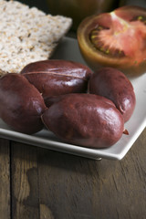 beautiful blood sausages