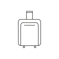 Bag of travel icon
