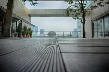 Tokyo station from the deck1