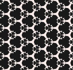Geometric seamless pattern. Subtle abstract monochrome ornamental texture