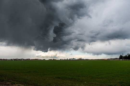 Storm Clouds In Southampton ,New York 