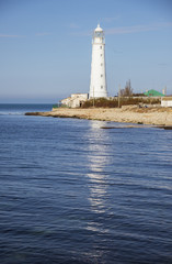 Fototapeta na wymiar The Tarkhankut lighthouse