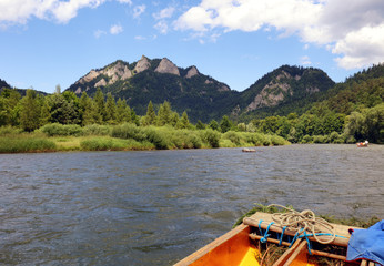 Dunajec river in Pieniny mountains - Poland