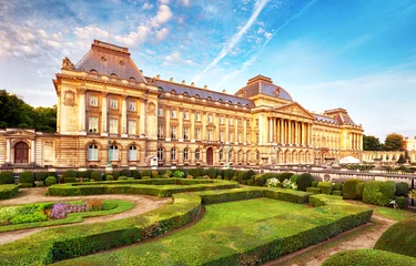 Foto op Aluminium Belgian Royal Palace in Brussels © TTstudio