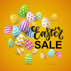 Vector illustration, Easter sale tag