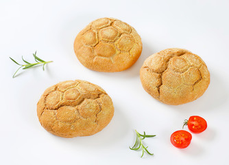 freshly baked buns