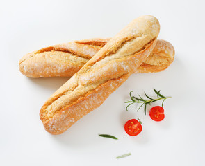short French baguettes