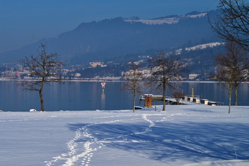 Lake Constance in winter