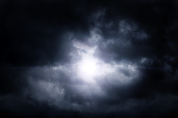 Cloudscape with a Light